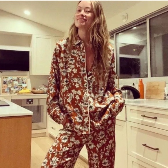 La Ligne Women’s Floral Wide Leg Trousers - Picture 10 of 10